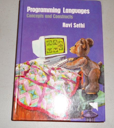 Beispielbild fr Programming Languages: Concepts and Constructs zum Verkauf von Wonder Book