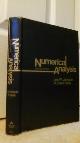 Beispielbild fr Numerical Analysis zum Verkauf von Anybook.com