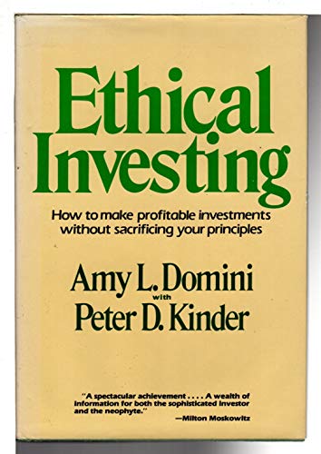 Beispielbild fr Ethical Investing zum Verkauf von Better World Books