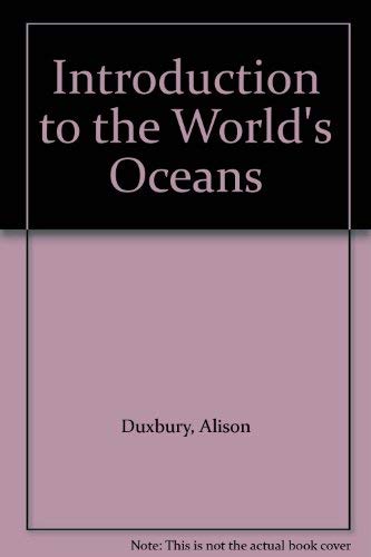 9780201113488: An Introduction to the World's Oceans