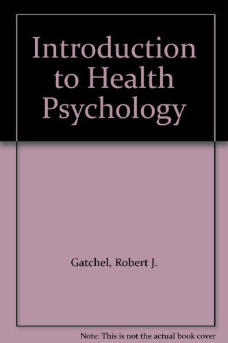 9780201113600: Introduction to Health Psychology