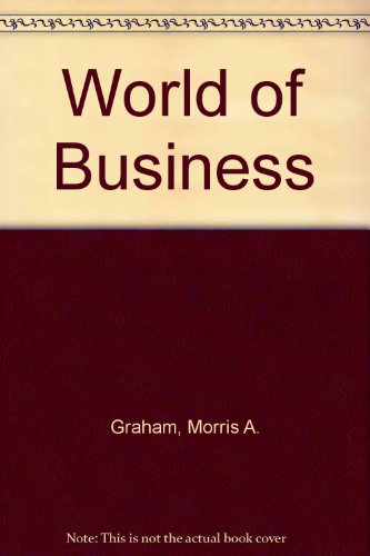 Imagen de archivo de The World of Business a la venta por HPB-Red