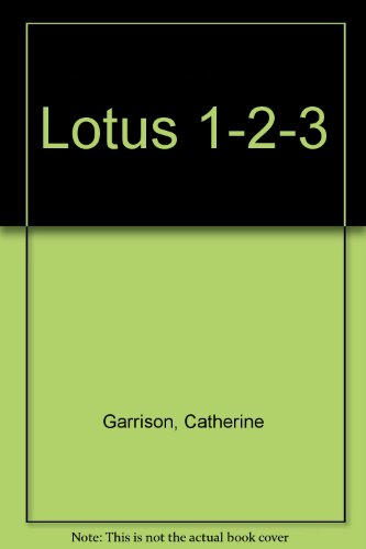 Beispielbild fr Lotus 1-2-3: A ready reference manual zum Verkauf von Hawking Books