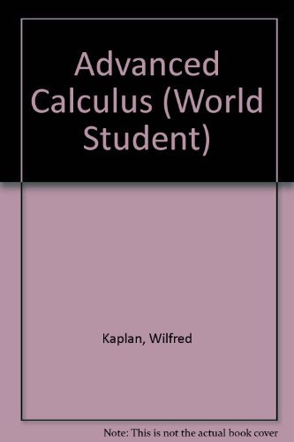 9780201116793: Advanced Calculus (World Student S.)