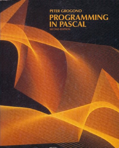 Imagen de archivo de Programming in Pascal a la venta por Irish Booksellers