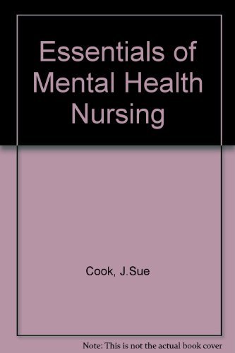 Imagen de archivo de Essentials of Mental Health Nursing a la venta por SecondSale