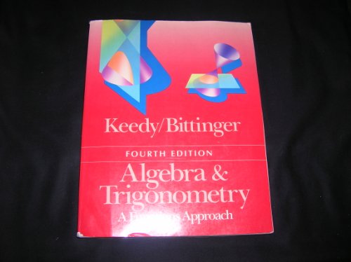 Stock image for ALgebra & Trigonometry; a Functions Approach (Fourth edition) for sale by ThriftBooks-Atlanta