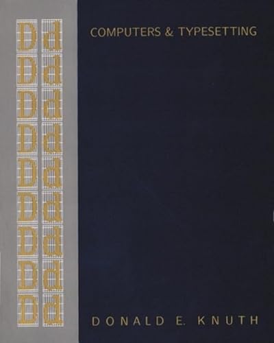Imagen de archivo de Computers Typesetting, Volume D: Metafont: The Program a la venta por Bulk Book Warehouse