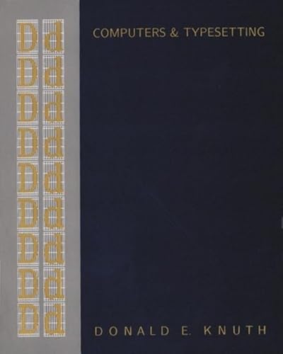 Stock image for Computers Typesetting, Volume D: Metafont: The Program for sale by Bulk Book Warehouse