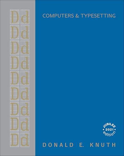 9780201134384: Computers & Typesetting, Volume D: Metafont: The Program