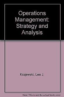9780201134803: Operations Management: Strategy and Analysis