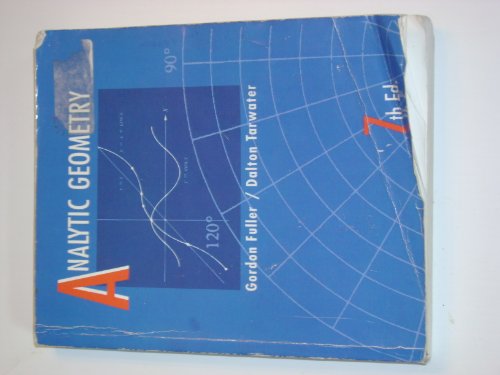 Beispielbild fr Analytic Geometry (7th Edition) zum Verkauf von BooksRun