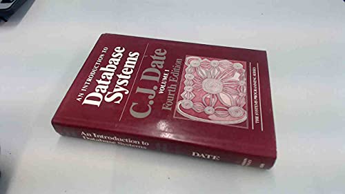 Beispielbild fr An Introduction to Database Systems, Vol. 1 (The Systems Programming Series) (v. 1) zum Verkauf von Wonder Book
