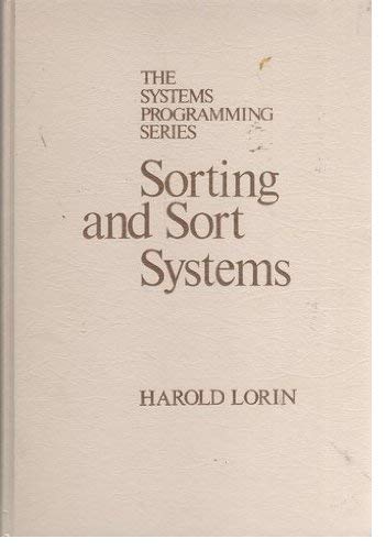 Stock image for Sorting and Sort Systems for sale by Better World Books