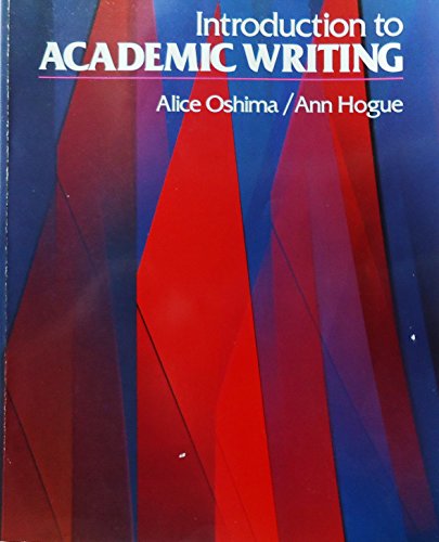Imagen de archivo de Introduction to Academic Writing (Longman Academic Writing Series) a la venta por Ergodebooks