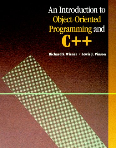 9780201154139: An Introduction to Object-oriented Programming and C++