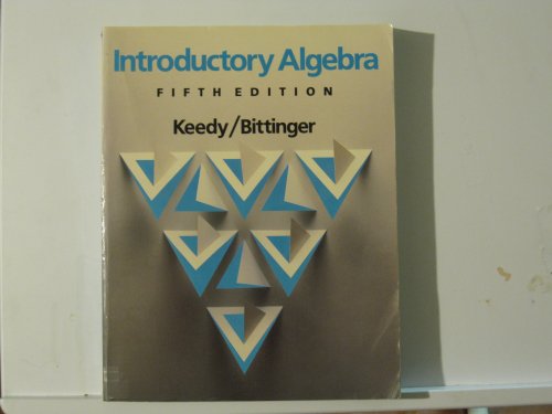 Stock image for Introductory Algebra for sale by Better World Books