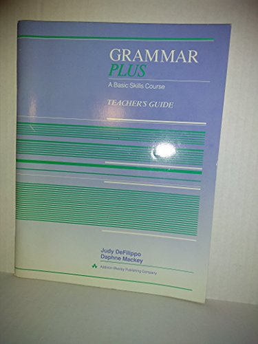 Stock image for Grammar Plus T/G for sale by Hippo Books