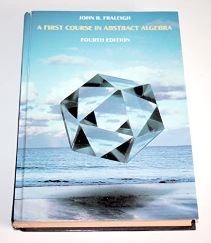 Imagen de archivo de A first course in abstract algebra a la venta por HPB-Red