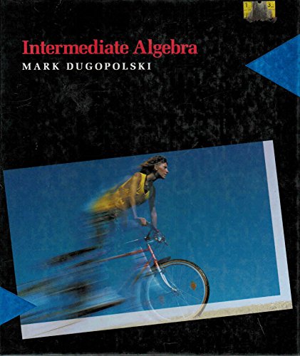 Beispielbild fr Intermediate Algebra zum Verkauf von Better World Books