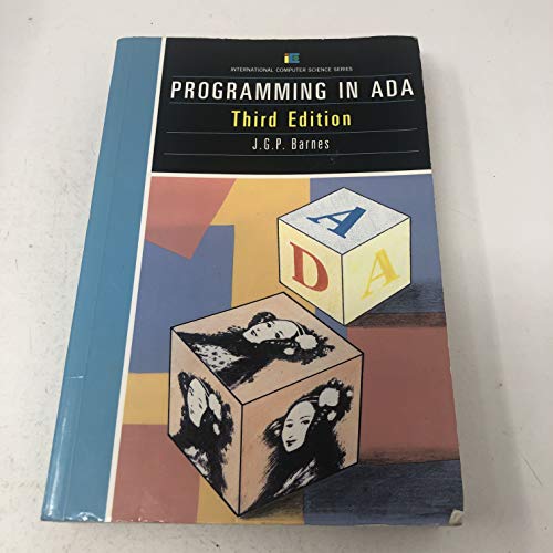 Imagen de archivo de Programming in ADA a la venta por ThriftBooks-Atlanta