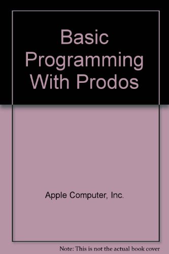 Imagen de archivo de Basic Programming With Prodos a la venta por Wonder Book