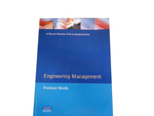 Imagen de archivo de Engineering Management a la venta por WorldofBooks