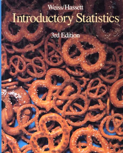 Beispielbild fr INTRODUCTORY STATISTICS 3rd Ed zum Verkauf von Wonder Book