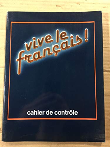 Stock image for Vive le Francais 6 Cahier for sale by Textbook Pro
