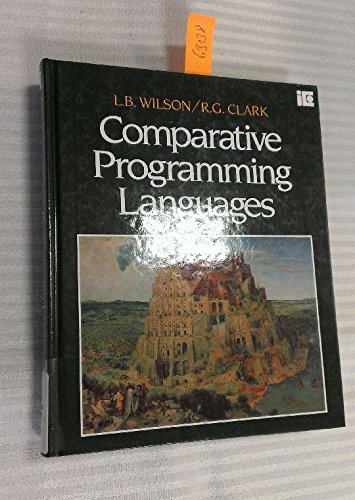 Beispielbild fr Comparative Programming Languages zum Verkauf von Better World Books