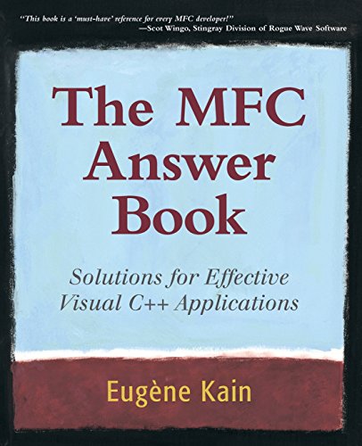 9780201185379: The Mfc Answer Book. Solutions For Effective Visual C++ Applications