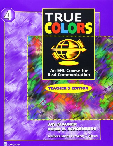 Imagen de archivo de True Colors: An Efl Course for Real Communication a la venta por Phatpocket Limited