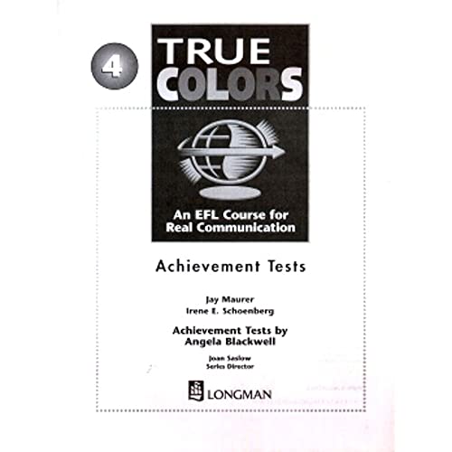 Imagen de archivo de True Colors: An EFL Course for Real CMaurer, Jay; Schoenberg, Irene E a la venta por Iridium_Books