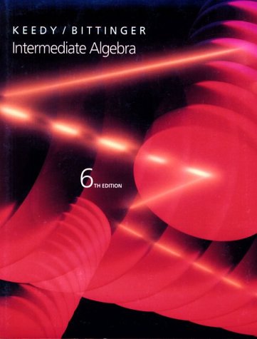 Stock image for Intermediate Algebra for sale by Wonder Book