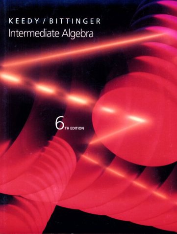 Stock image for Intermediate Algebra for sale by HPB-Red