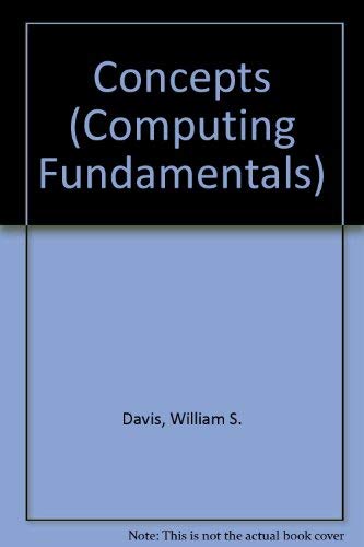 Imagen de archivo de Concepts (Computing Fundamentals) a la venta por 4 THE WORLD RESOURCE DISTRIBUTORS