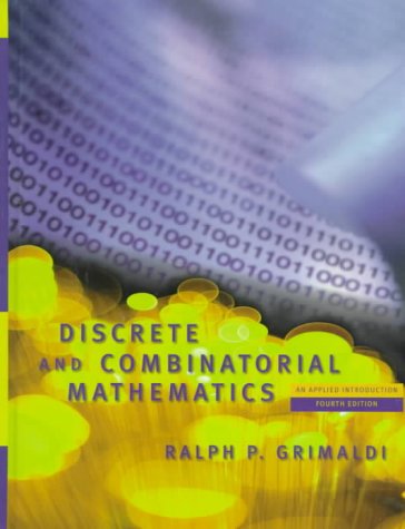 Beispielbild fr Discrete and Combinatorial Mathematics: An Applied Introduction zum Verkauf von WorldofBooks