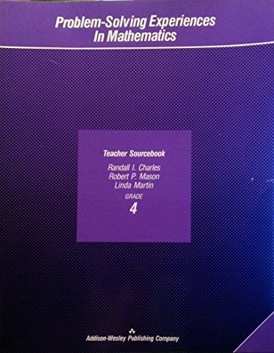 Immagine dell'editore per Problem Solving Experiences in Mathematics: Grade 4 venduto da ThriftBooks-Dallas