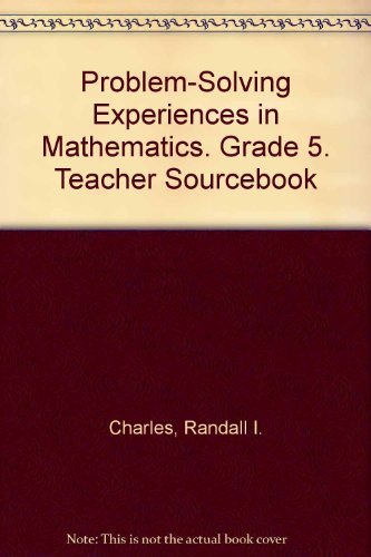 Imagen de archivo de Problem Solving Experiences in Mathematics: Grade 5 a la venta por HPB-Red