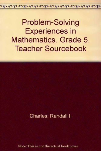 Stock image for Problem Solving Experiences in Mathematics: Grade 5 for sale by HPB-Red