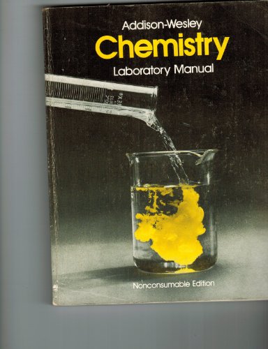 Beispielbild fr Addison-Wesley Chemistry Labratory Manual zum Verkauf von Irish Booksellers