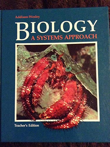 Beispielbild fr Biology a Systems Approach zum Verkauf von BooksRun