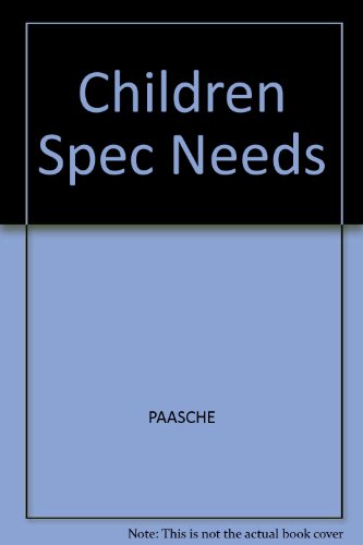 Stock image for Children with Special Needs In Preschool : Settings, Identification for sale by Better World Books