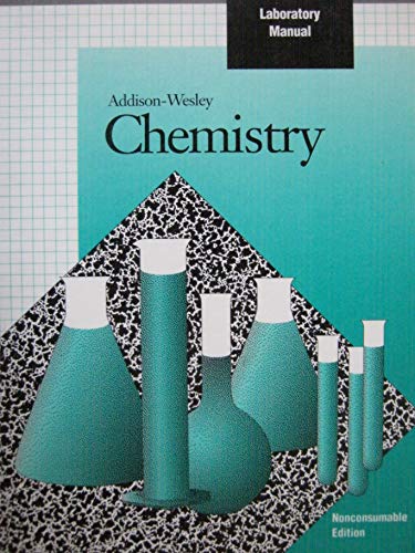 Imagen de archivo de Addison-wesley Chemistry Labratory Manual a la venta por Redux Books