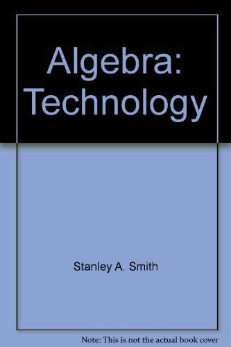Stock image for Algebra: Technology for sale by Dailey Ranch Books
