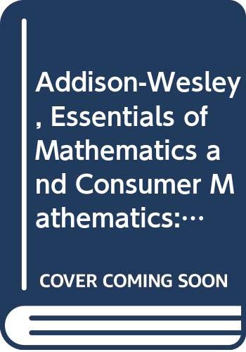 9780201263794: Addison-Wesley, Essentials of Mathematics and Consumer Mathematics: Manipulative Activities (Teacher Edition)