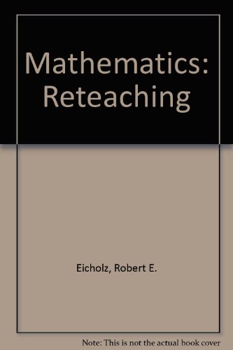 Stock image for Mathematics: Reteaching for sale by Wonder Book