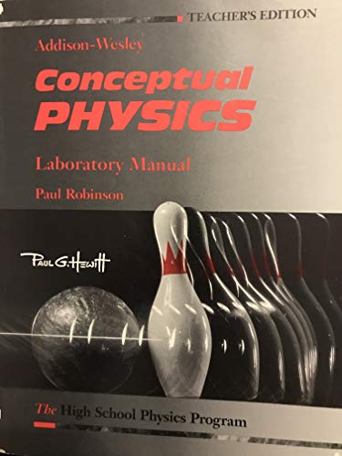 9780201286533: Conceptual Physics Laboratory Manual