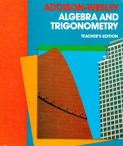 9780201289893: Algebra & Trig TE 3e /Smith