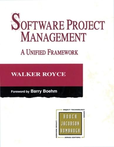 Beispielbild fr Software Project Management : A Unified Framework zum Verkauf von Better World Books